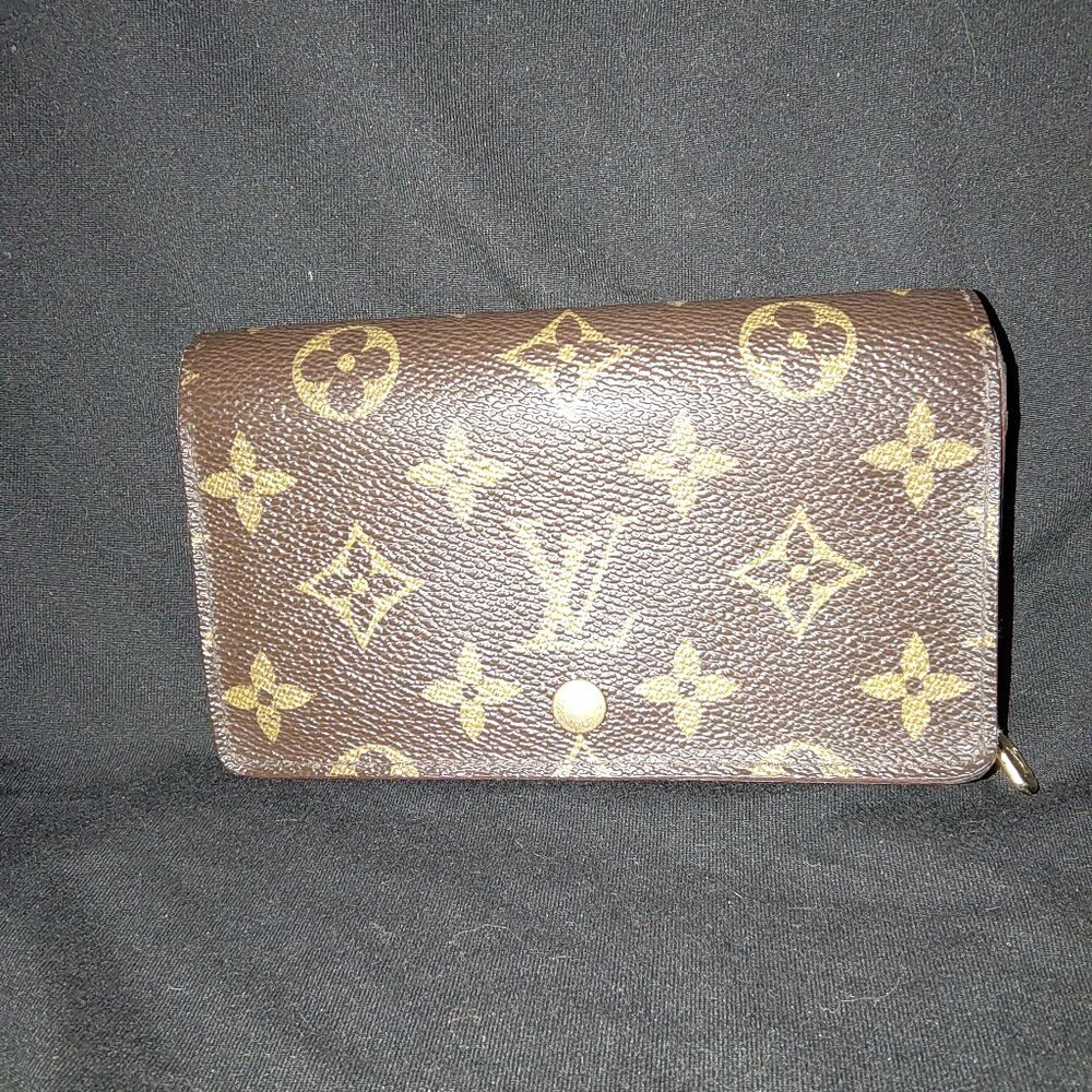 Louis Vuitton Monogram Canvas Tresor Wallet RA0974